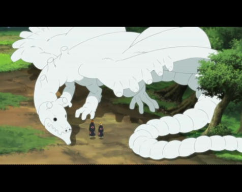 Lago Shinobi Sasuke-vs-deidara-dragon